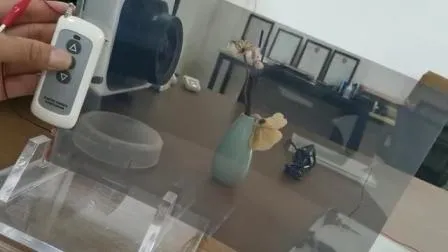 Película inteligente adhesiva Magic Self Pdlc y capa intermedia de película inteligente Pdlc para laminación de vidrio inteligente en fábricas de vidrio