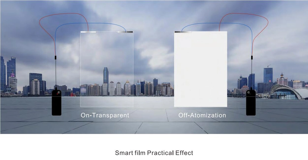 Customized Ultra Clear Switchable Privacy Glass/Intelligent Glass/Electrically Dimming Glass/Switchable Smart Glass