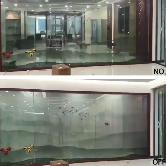 Película inteligente Pdlc autoadhesiva conmutable personalizada